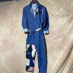 🌟Wow….old vintage!  With old patchwork pieces!💫Denim